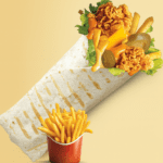 ZINGER MATHAFI WRAP - Sustainabite Cafe